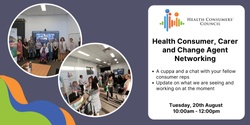 Banner image for Health Consumer, Carer & Change Agent Networking | Djilba 24