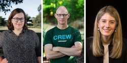 Banner image for How to tackle the climate emergency and the inequality it drives: David Ritter, Jane McAdam AO and Emma Bacon