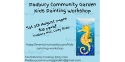 Banner image for KIDS PAINTING WORKSHOP  - SEAHORSE