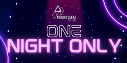 Banner image for 2023 Production 'One Night Only' - Online Viewing