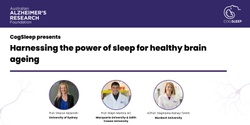 Banner image for Harnessing the power of sleep for healthy brain ageing