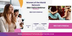 Banner image for Women of the World Network® Meet Elle Q&A