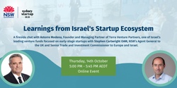 Banner image for Learnings from Israel's Startup Ecosystem