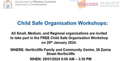 Banner image for Northcliffe Child Safe Organisation Workshop 