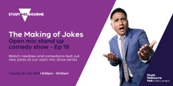 Banner image for The Making Of Jokes - Ep19