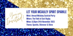 Banner image for 2023 McAuley Cocktail Party