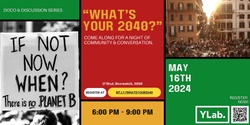Banner image for Doco & Discussion: What's Your 2040?