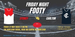 Banner image for CGS Friday Night Footy!