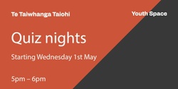 Banner image for Youth Space Quiz Night!