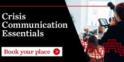 Banner image for Crisis Communication Essentials - June 2024