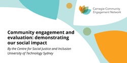 Banner image for Community engagement and evaluation: demonstrating our social impact workshop
