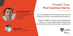 Banner image for "Fireside" Chat: Prof Andrew Harris