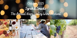 Banner image for Syrah & Snacks Soiree - Annual Napa Wine Valley Festival