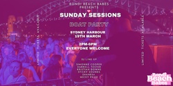 Banner image for   Bondi Beach Babes Sunday Sessions Boat Party 