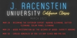 Banner image for March 28-30th CA Classes: Ancillary Services, Wood Restoration, RIG GIG #2