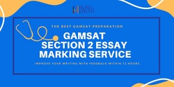 GAMSAT S2 Essay Marking Services: Personalised Feedback To You | Halad to Health