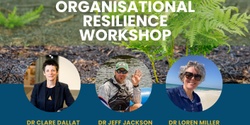 Banner image for NatCORR Organisational Resilience Workshop