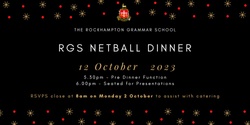Banner image for 2023 RGS Netball Presentation Dinner
