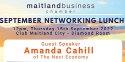 Banner image for MBC September Networking Lunch with Amanda Cahill