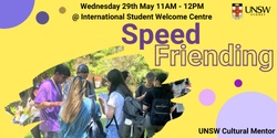 Banner image for T2 2024 Cultural Mentor Speedfriending!