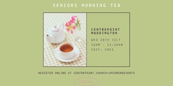 Banner image for Maddington Senior Morning Tea