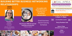 Banner image for 28 Sept: Penrith & Lower Mountains - Building Better Business Relationships