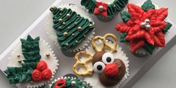 Banner image for Gift & Sip - Christmas Cupcakes Decorating
