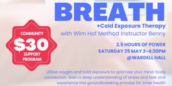 Banner image for Breathwork and Cold Exposure Therapy (MAY) : Wardell Wellbeing Programs