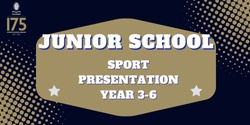Banner image for Junior School Sports Awards