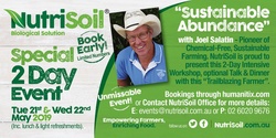 Banner image for Sustainable Abundance with Joel Salatin