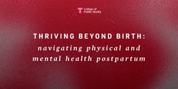 Banner image for Thriving Beyond Birth: Navigating Physical and Mental Health Postpartum