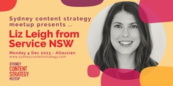 Banner image for Sydney Content Strategy Meetup - December 2023
