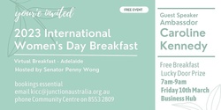 Banner image for 2023 International Women's Day Breakfast - Kangaroo Island