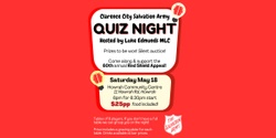 Banner image for Red Shield Quiz Night