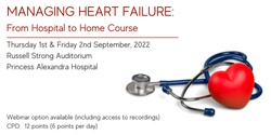 Banner image for 2022 Managing Heart Failure: From Hospital to Home Course