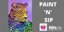 Banner image for Paint and Sip RAINBOW LEOPARD