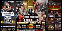 Banner image for Wenatchee, WA -- Micro-Wrestling All * Stars: Little Mania Rips Through The Ring!