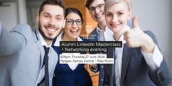 Banner image for LinkedIn Masterclass + Networking