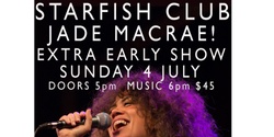 Banner image for Starfish Club Jade MacRae July 4th