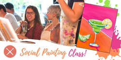 Banner image for Paint & Sip Event: Cocktail O'Clock 14/02/23