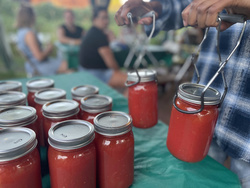 Banner image for Food Preservation - Canning Tomato Sauce