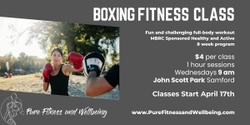 Banner image for Boxing Fitness Class - 8 Week MBRC Fit and Active Program April 2024