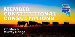 Banner image for Livestock SA Member Consultation on the Constitution - Murray Bridge
