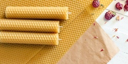 Banner image for HARVEST WORKSHOP: Making Rolled Beeswax Candles
