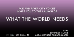 Banner image for What the World Needs EP Launch