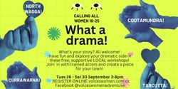 Banner image for What a Drama! Riverina Workshops