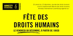 Banner image for Amnesty International Party: 75th Anniversary of the Universal Declaration of Human Rights
