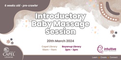 Banner image for Introduction to Baby Massage