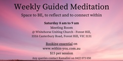 Banner image for Weekly Guided Meditation