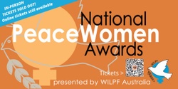 Banner image for WILPF Australia National PeaceWomen Awards 2024